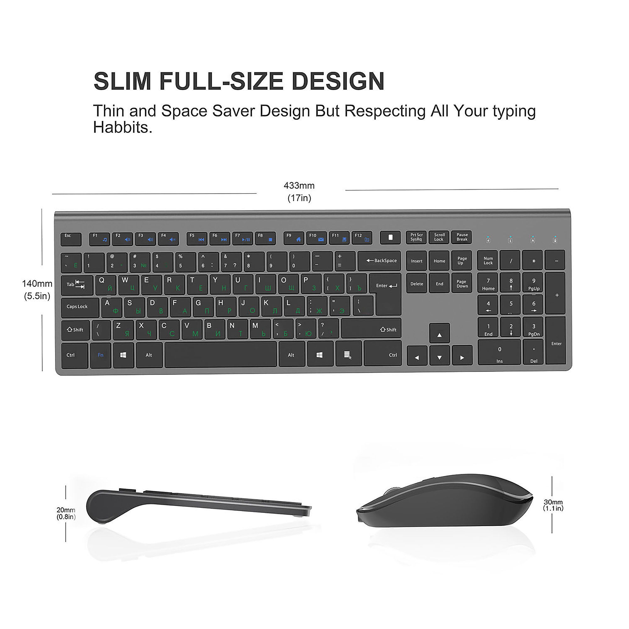 Беспроводная клавиатура и мышь – обзор и цена Esports Wireless Gaming Mouse