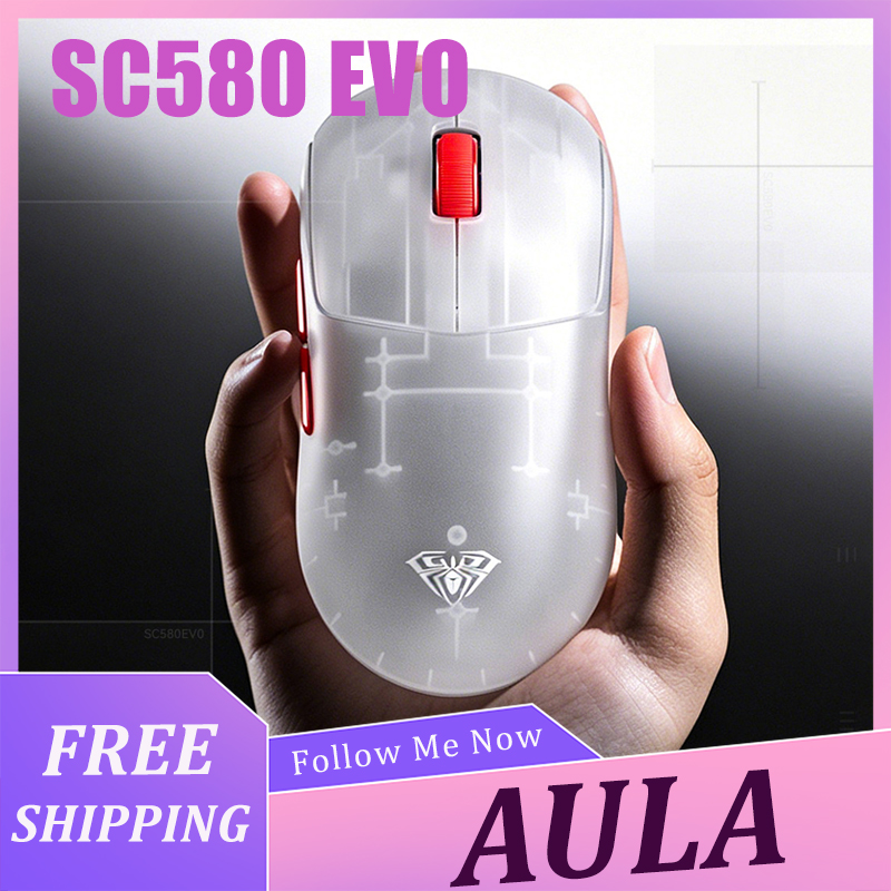 Беспроводная мышь AULA SC580 E – обзор и цена Esports Wireless Gaming Mouse