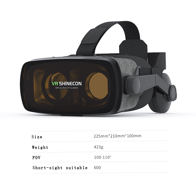 VR Shinecon Casque Viar 3D очк – обзор и цена Esports Gaming Bundle