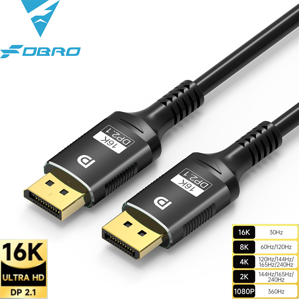 Кабель FDBRO Displayport 2.1 1 – обзор и цена Esports Gaming Bundle